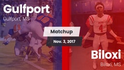 Matchup: Gulfport vs. Biloxi  2017