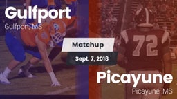 Matchup: Gulfport vs. Picayune  2018
