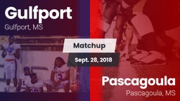 Matchup: Gulfport vs. Pascagoula  2018