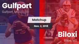 Matchup: Gulfport vs. Biloxi  2018