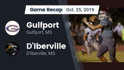 Recap: Gulfport  vs. D'Iberville  2019