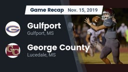 Recap: Gulfport  vs. George County  2019