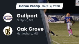 Recap: Gulfport  vs. Oak Grove  2020