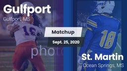 Matchup: Gulfport vs. St. Martin  2020