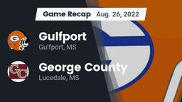 Recap: Gulfport  vs. George County  2022