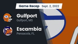 Recap: Gulfport  vs. Escambia  2022