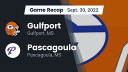 Recap: Gulfport  vs. Pascagoula  2022