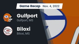 Recap: Gulfport  vs. Biloxi  2022