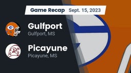 Recap: Gulfport  vs. Picayune  2023