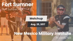 Matchup: Fort Sumner vs. New Mexico Military Institute 2017
