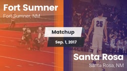 Matchup: Fort Sumner vs. Santa Rosa  2017
