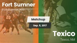Matchup: Fort Sumner vs. Texico  2017