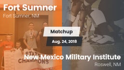 Matchup: Fort Sumner vs. New Mexico Military Institute 2018
