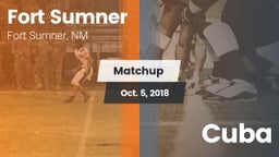 Matchup: Fort Sumner vs. Cuba 2018