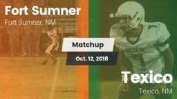 Matchup: Fort Sumner vs. Texico  2018
