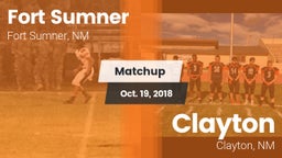 Matchup: Fort Sumner vs. Clayton  2018