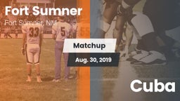 Matchup: Fort Sumner vs. Cuba 2019