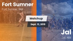 Matchup: Fort Sumner vs. Jal  2019