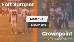 Matchup: Fort Sumner vs. Crownpoint  2019