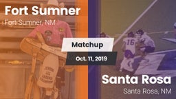 Matchup: Fort Sumner vs. Santa Rosa  2019