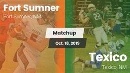 Matchup: Fort Sumner vs. Texico  2019