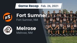 Recap: Fort Sumner  vs. Melrose  2021