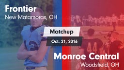 Matchup: Frontier vs. Monroe Central  2016