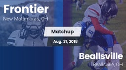 Matchup: Frontier vs. Beallsville  2018