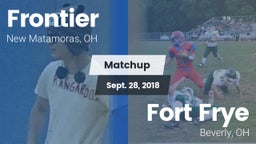 Matchup: Frontier vs. Fort Frye  2018