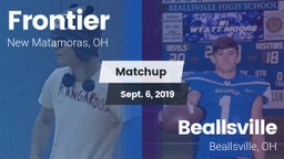 Matchup: Frontier vs. Beallsville  2019