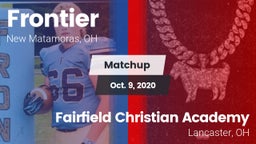 Matchup: Frontier vs. Fairfield Christian Academy  2020