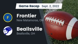 Recap: Frontier  vs. Beallsville  2022