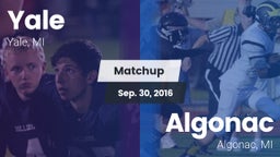 Matchup: Yale vs. Algonac  2016