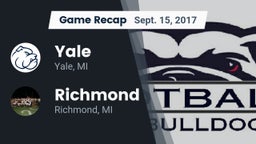 Recap: Yale  vs. Richmond  2017