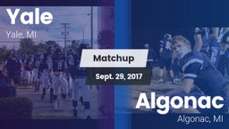 Matchup: Yale vs. Algonac  2017
