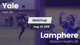 Matchup: Yale vs. Lamphere  2018