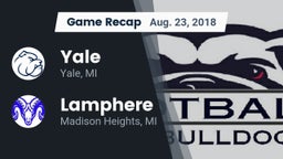 Recap: Yale  vs. Lamphere  2018