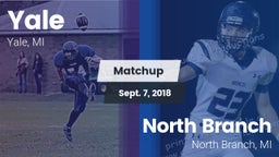 Matchup: Yale vs. North Branch  2018