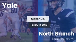 Matchup: Yale vs. North Branch  2019