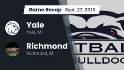 Recap: Yale  vs. Richmond  2019