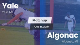 Matchup: Yale vs. Algonac  2019