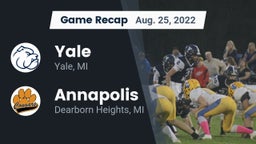 Recap: Yale  vs. Annapolis  2022