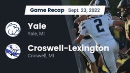 Recap: Yale  vs. Croswell-Lexington  2022