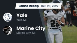 Recap: Yale  vs. Marine City  2022