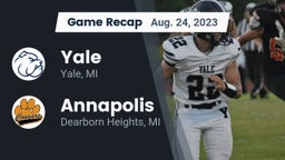 Recap: Yale  vs. Annapolis  2023