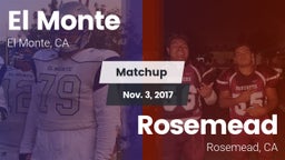 Matchup: El Monte vs. Rosemead  2017