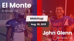 Matchup: El Monte vs. John Glenn  2019