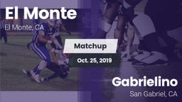 Matchup: El Monte vs. Gabrielino  2019