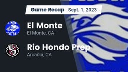 Recap: El Monte  vs. Rio Hondo Prep  2023