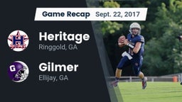 Recap: Heritage  vs. Gilmer  2017